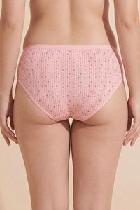 Zivame Medium Rise Full Coverage Hipster Panty (Pack of 3) - Multicolor — thumbnail 4